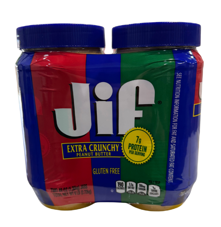 Peanut Butter (2-24oz jars)